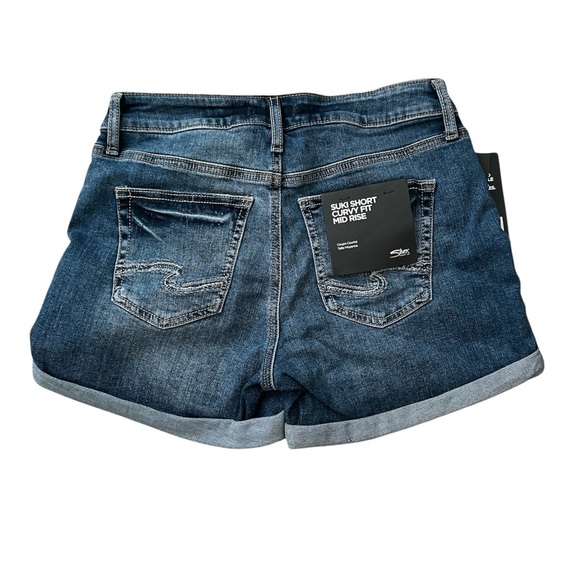 Silver Jeans Suki Short Curvy Fit Mid Rise, size 27 - Picture 2 of 5